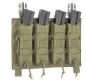 Preview: Magazine Pouch 4 Mags Buckle UP Plattform Olive passend für P90/UMP/MP5